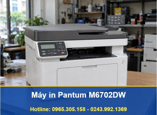 Máy In Pantum M6702DW Đa Năng, Thử In Quét Copy Khi Nhận Máy