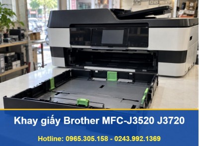 Khay Giấy Brother MFC-J3520 J3720 Bóc Máy, Đúng Loại Cho Máy
