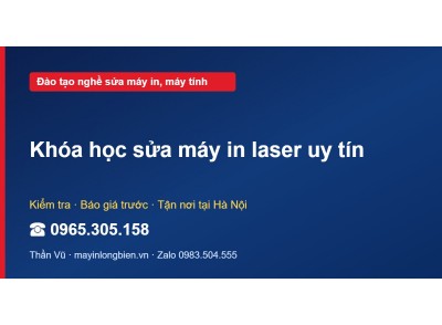Khóa học sửa máy in laser uy tín