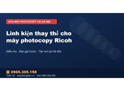 Linh kiện thay thế cho máy photocopy Ricoh