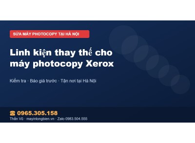 Linh kiện thay thế cho máy photocopy Xerox