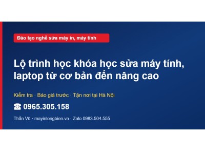Lộ trình học khóa học sửa máy tính, laptop từ cơ bản đến …