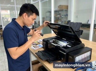 Máy in Epson báo lỗi 0xEA: khi cụm đầu in không về vị trí