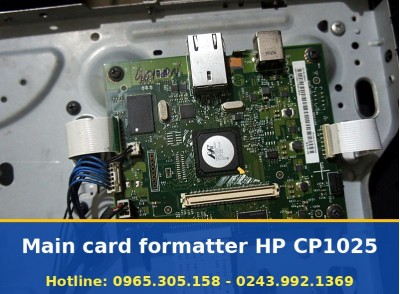 Main Card Formatter HP CP1025 Cho Laser Màu, Uy Tín, Tận Nơi