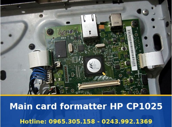 Main Card Formatter HP CP1025 Cho Laser Màu, Uy Tín, Tận Nơi