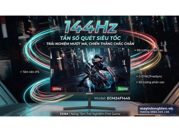 Màn hình EDRA EGM24F144S 24 inch 144Hz IPS | Thần Vũ