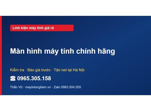 Màn hình máy tính chính hãng