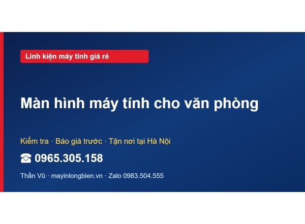 Màn hình máy tính cho văn phòng