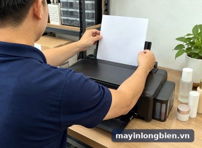 In nhãn mỹ phẩm bằng Epson L1210: chống lem, giữ màu đều