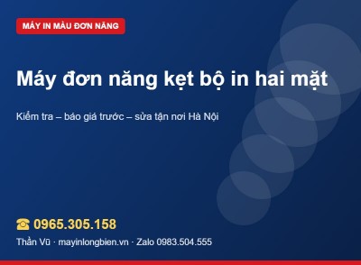 Kẹt giấy bộ in hai mặt máy in màu: cách gỡ | Thần Vũ