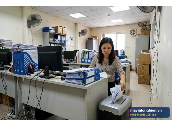 Máy Hủy Tài Liệu Kêu To, Rít, Lạch Cạch: Nguyên Nhân, Cách Xử Lý