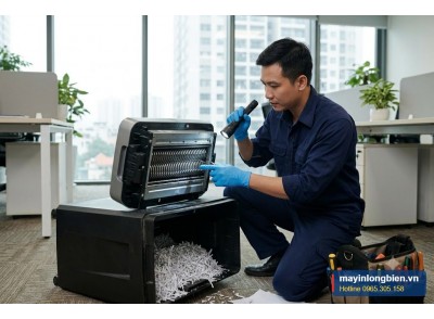 Máy Hủy Tài Liệu Không Chạy: Nguyên Nhân, Cách Sửa | Thần Vũ