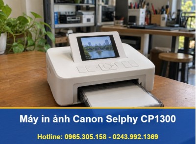 Canon Selphy CP1300 Máy In Ảnh Di Động Hà Nội, Báo Giá Trước