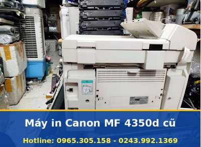 Máy In Canon 4350d Cũ, Đa Năng Có Fax, Khay Nạp, Đã Kiểm Tra