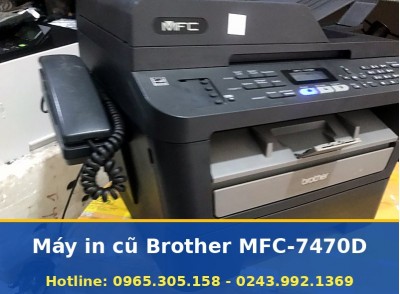 Máy In Cũ Brother MFC-7470D Đa Năng Đã Kiểm Tra, Có Bảo Hành