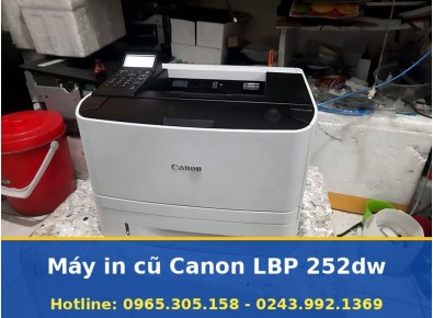 Máy In Cũ Canon LBP 252dw In Hai Mặt, Wifi, Kiểm Tra Kỹ Càng