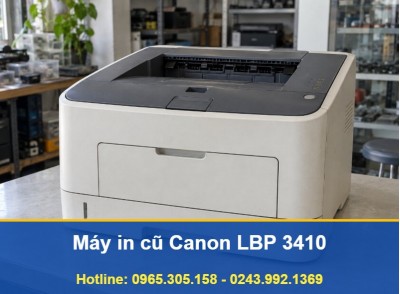 Máy In Cũ Canon LBP 3410 In Hai Mặt, Được Kiểm Tra Và In Thử