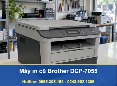 Máy In Cũ Brother DCP-7055 Đa Năng, In Thử Kỹ Trước Khi Giao