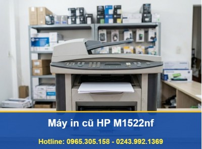Máy In Cũ HP M1522nf Đa Năng Có Fax, Mạng, Đã Kiểm Tra Trước