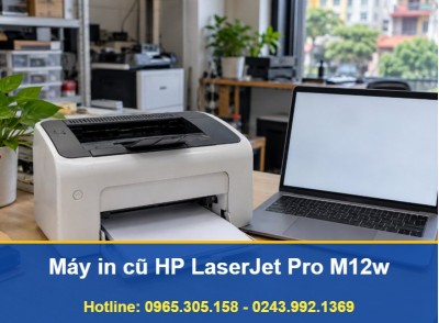 HP LaserJet Pro M12w Cũ: Kiểm Tra Khi Mua, Cài Wifi, Sửa Lỗi