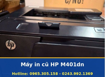 Máy In Cũ HP M401dn In 2 Mặt, Có Mạng, In Thử Trước Khi Giao