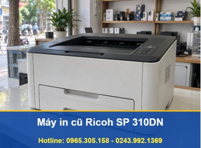 Máy In Cũ Ricoh SP 310DN In 2 Mặt Tự Động, Kiểm Tra Từng Máy