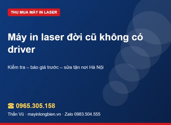Máy in không có driver Win 11: bán hay giữ? | Thần Vũ