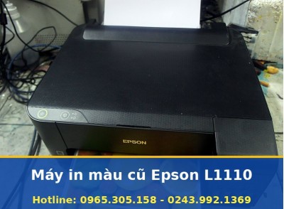 Máy In Màu Cũ Epson L1110 Tại Hà Nội, Đã Kiểm Tra Rồi In Thử