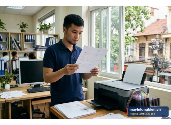 Máy in phun lỗi in 2 mặt: sọc, lem, kẹt | Thần Vũ