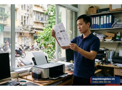 Máy in phun in bị lem, nhòe mực: cách khắc phục