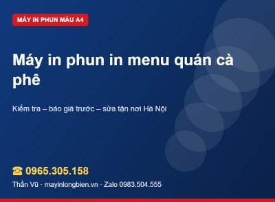 In menu máy in phun: chống lem khi ép plastic | Thần Vũ