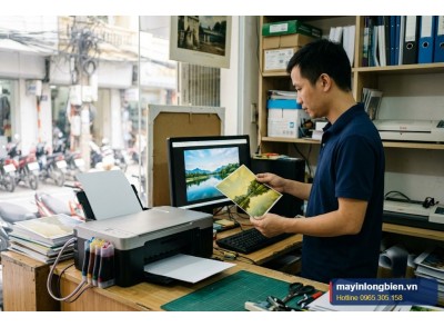 Máy in phun in sai màu, ảnh ám màu: cách sửa | Thần Vũ