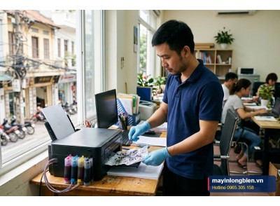 Máy in phun kẹt giấy liên tục: nguyên nhân, cách sửa | Thần Vũ