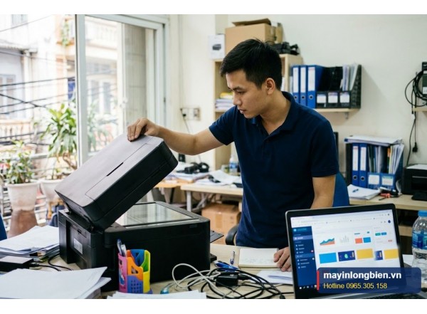 Máy in phun không scan được: cách kiểm tra và sửa