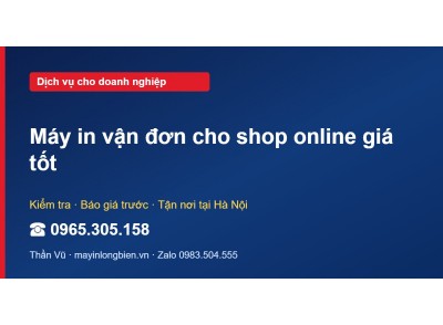 Máy in vận đơn cho shop online giá tốt
