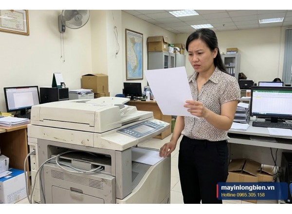 Máy Photocopy Copy Ra Trang Trắng Hoặc Đen Toàn Trang | Thần Vũ