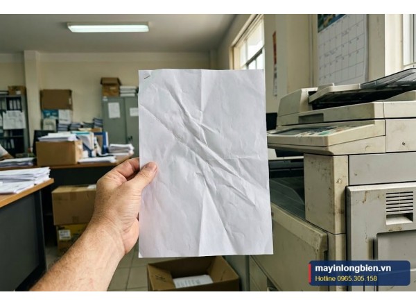 Máy Photocopy In Bị Nhăn Giấy, Gấp Mép, Cong Giấy: Cách Khắc Phục