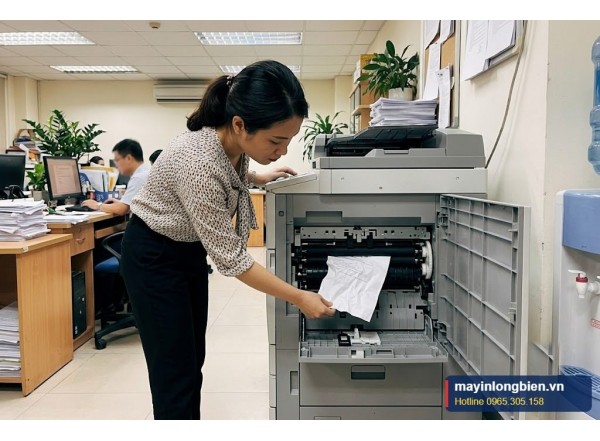 Máy Photocopy Kẹt Giấy Khi In, Copy 2 Mặt: Nguyên Nhân, Cách Sửa