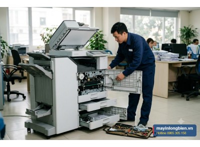 Máy Ricoh Báo Lỗi SC543, SC544: Quá Nhiệt Cụm Sấy | Thần Vũ