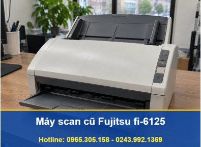 Máy Scan Cũ Fujitsu fi-6125 Quét Hai Mặt Tự Động Có Bảo Hành