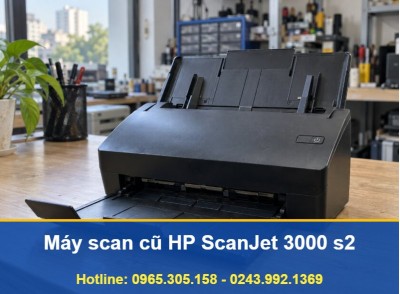 Máy Scan Cũ HP ScanJet 3000 s2 Nạp Giấy Hai Mặt, Có Bảo Hành
