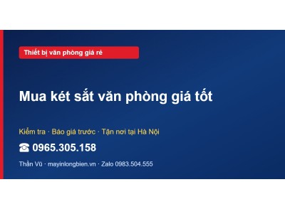 Mua két sắt văn phòng giá tốt