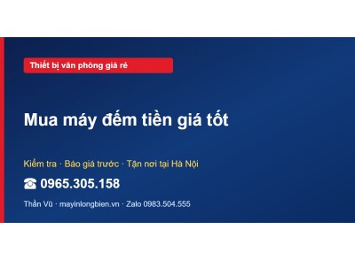 Mua máy đếm tiền giá tốt