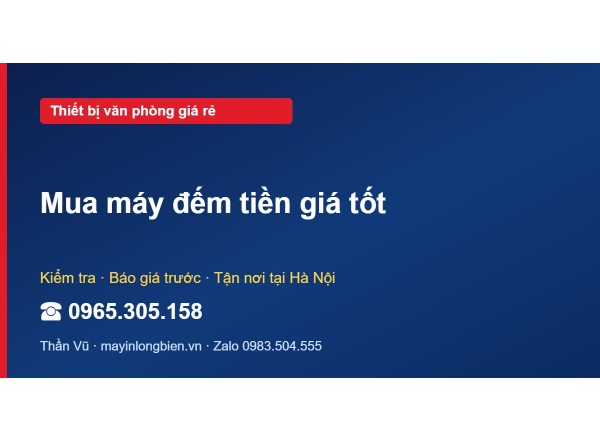 Mua máy đếm tiền giá tốt
