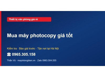 Mua máy photocopy giá tốt