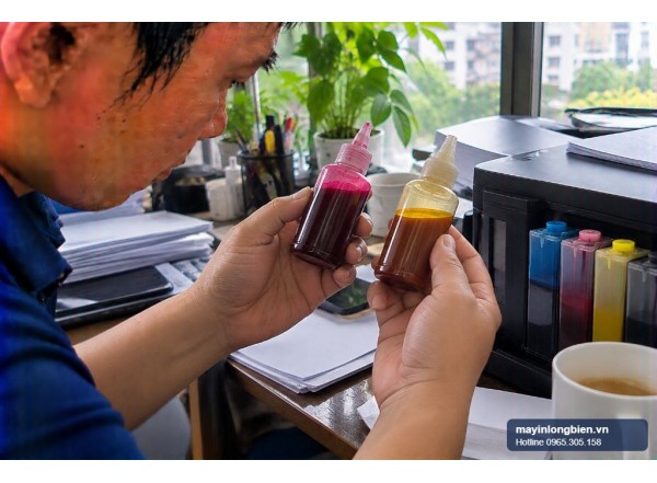 Đổi mực pigment và dye Epson có hỏng đầu phun? | Thần Vũ