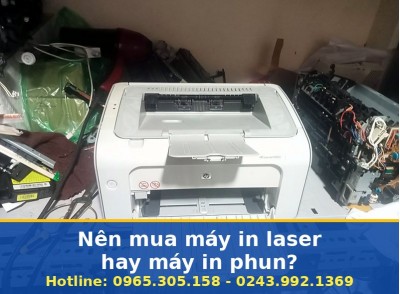 Nên Mua Máy In Laser Hay Máy In Phun? Tư Vấn Tận Nơi, Uy Tín