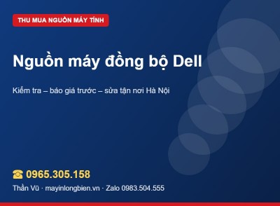 Nguồn máy đồng bộ Dell, HP, Lenovo cũ | Thần Vũ
