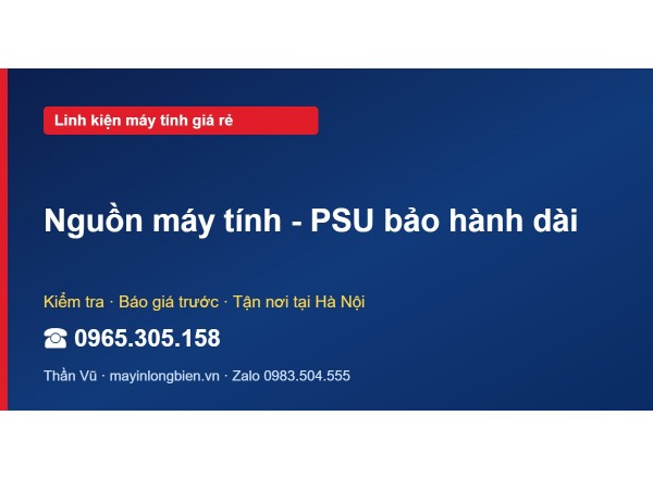 Nguồn máy tính - PSU bảo hành dài