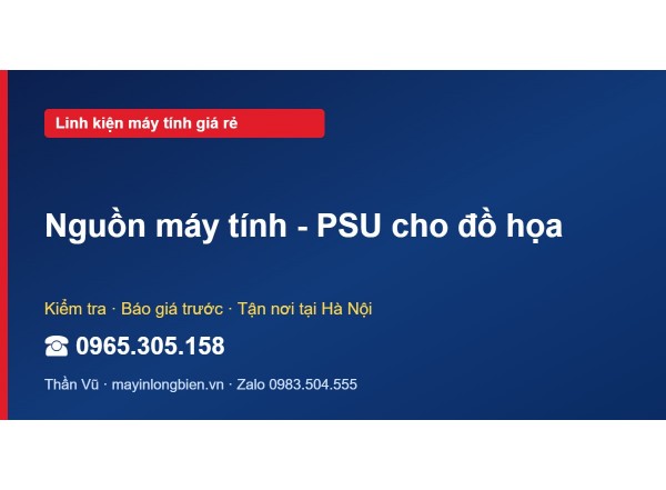 Nguồn máy tính - PSU cho đồ họa